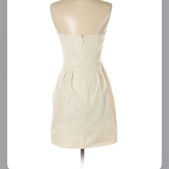 BCBGMaxazria Ruffled Sheath Mini Dress in Corozo - Picture 2 of 8